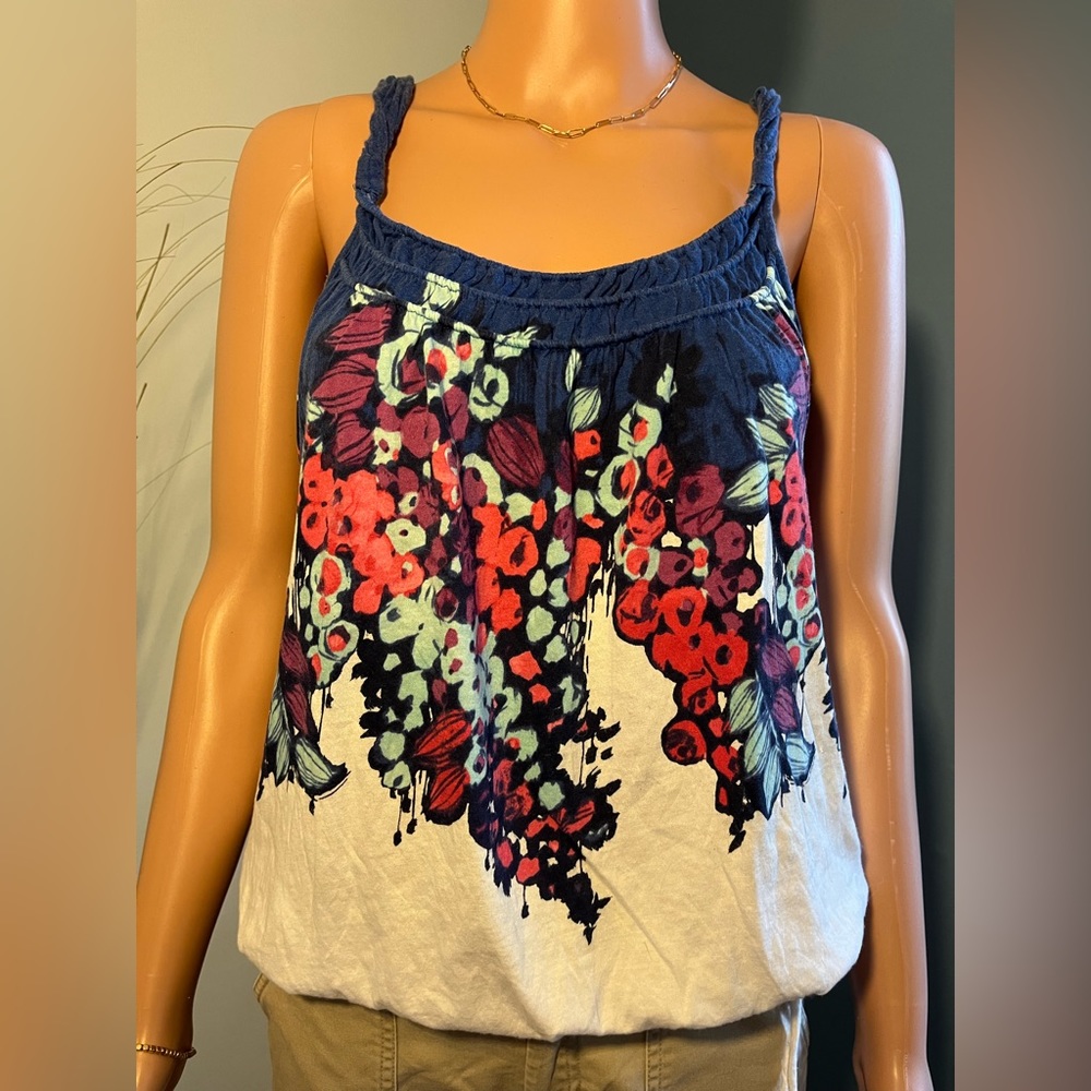 American Eagle Tank with adjustable drawstring bottom